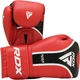 Боксерские перчатки RDX Aura Plus T-17 16 унций + Капа Red/Black (BGR-T17RB-16OZ+) - изображение 2