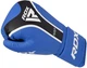 Боксерские перчатки RDX Aura Plus T-17 16 унций + Капа Blue/Black (BGR-T17UB-16OZ+) - изображение 4