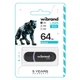 USB флеш накопитель Wibrand 64GB Panther Black USB 2.0 (WI2.0/PA64P2B) - изображение 2