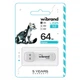 USB флеш накопитель Wibrand 64GB Marten White USB 3.2 Gen 1 (USB 3.0) (WI3.2/MA64P10W) (202275) - изображение 2