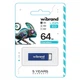USB флеш накопитель Wibrand 64GB Chameleon Blue USB 2.0 (WI2.0/CH64U6U) (202201) - изображение 2
