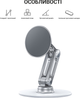 Магнітна підставка для смартфона OfficePro MS760S Aluminium Alloys Silver - зображення 6