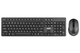 Комплект клавіатура та миша 2E MK420, WL, EN/UKR, чорний (2E-MK420WB_UA) - изображение 1