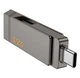 Флеш память HOCO UD15 USB3.2 Type-C Flash Drive Clever Флешка 64 Гб Серый - изображение 3