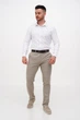 Штаны slim fit Trend Collection 1249 бежевый (colour 2) 30 - изображение 3