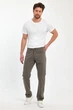 Джинси slim fit Trend Collection 2703-1 сіро-бежевий (NIKITA HK.VIZ) 31 - зображення 3