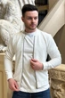 Кофта на замку кежуал Trend Collection 074-2 Білий (BEYAZ) 2XL - зображення 1