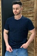 Футболка с принтом Trend Collection 36308 Темно-синий (LACIVERT) M - изображение 8