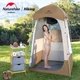 Душовий намет Naturehike NH21ZP005, коричневий - зображення 3