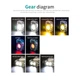 Аккумуляторный мини фонарик зажигалка LED arc ignition portable lamp D56-1 |Type-C, 2800-6000K 4h Max| Черный - изображение 3
