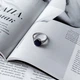 Срібна каблучка з натуральним сапфіром 4.453ct, вага виробу 3,81 гр (2157625) - зображення 2
