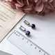 Серебряные серьги с натуральным сапфиром 8.573ct (2157632) - изображение 7