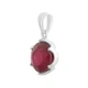 Серебряная подвеска с рубином 3.142ct (2157939) - изображение 2