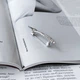 Серебряная брошка с фианитами (2157120) - изображение 3