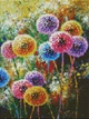 Алмазная мозаика на подрамнике ColorArt 30х40см Одуванчики STP487 + Подарок лак для покрытия - изображение 2