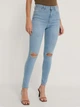 Джинсы Skinny женские NA-KD 1660-000121-0047 40 Голубые (7325942872762) - изображение 1