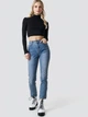 Топ женский NA-KD 1018-001921-0002 XL Черный (7325941308323) - изображение 3