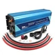 Перетворювач напруги інвертор 12V на 220V Wimpex WX 7100 7000Вт чиста синусоїда із зарядним UPS синій - зображення 5