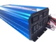 Перетворювач напруги інвертор 12V на 220V Wimpex WX 7100 7000Вт чиста синусоїда із зарядним UPS синій - зображення 6