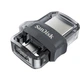 Флешка microUSB 64Gb SanDisk Ultra Dual Drive m3.0 Silver (SDDD3-064G-G46) - изображение 3