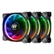 Кулер для корпуса ThermalTake Riing Plus 12 RGB Radiator Fan TT Premium Edition 3-Fan Pack (CL-F053-PL12SW-A) - изображение 1