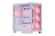 Корпус 2E GAMING Fantom GK701W без БЖ 2xUSB3.0, 1xUSBType-C, 4x120мм ARGB, VGA 400мм, LCS ready, контролер з пультом, TG Side/Front Panel, mATX, білий - зображення 2
