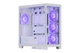 Корпус 2E GAMING Fantom GK701W без БЖ 2xUSB3.0, 1xUSBType-C, 4x120мм ARGB, VGA 400мм, LCS ready, контролер з пультом, TG Side/Front Panel, mATX, білий - зображення 4