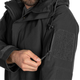 Парка вологозахисна Sturm Mil-Tec Wet Weather Jacket With Fleece Liner Gen.II XL Black - зображення 4