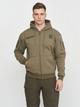 Реглан с капюшоном на молнии TACTICAL HOODIE L Olive - изображение 8