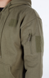 Реглан с капюшоном на молнии TACTICAL HOODIE S Olive - изображение 11