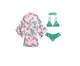 Шовковий Набір 4-в-1 Victoria's Secret Very Sexy 4-Piece Silk Gift Set Квіти XS - зображення 3