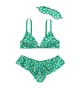 Шовковий Набір 4-в-1 Victoria's Secret Very Sexy 4-Piece Silk Gift Set Квіти XS - зображення 5