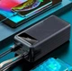 УМБ Павербанк Power bank SPO 4 роз'єми 60000 mAh з ліхтариком Чорний - зображення 3
