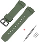 Ремешок для Casio G-Shock GM-2100 B Army Green BK - изображение 1