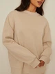 Свитшот женский NA-KD 1716-000023-0408 S Бежевый (7325944069160) - изображение 4