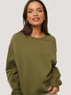 Свитшот женский NA-KD 1018-004887-0010 2XS Хаки (7325942478728) - изображение 4