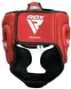 Боксерский шлем RDX AURA PLUS T-17 XL Red/Black (HGR-T17RB-XL+) - изображение 4
