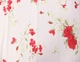 Ткань для одежды вискозный шифон цветы красные на белом фоне Karen Millen м пог AN 33 - изображение 3