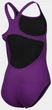 Купальник слитный для девушек Arena TEAM SWIM PRO SOLID фиолетовый Дети 128 см - изображение 3