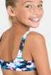 Купальник для девочек Arena TIE AND DYE BIKINI TOP белый, синий, мультиколор Дети 128 см 006206-500 - изображение 4