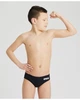 Плавки слипы для парней Arena TEAM SWIM BRIEFS SOLID черный, белый Дети 128см - изображение 3
