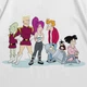 Футболка с принтом Футурама Futurama Characters XL Белый Ф Мульт004-Б XL - изображение 2