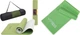 Набір Килимок спортивний Cornix TPE 183 x 61 x 0.6 см для йоги та фітнесу XR-0008 Green/Grey + Стрічка-еспандер Cornix Flat Band 200 х 15 см для спорту та реабілітації 9 кг XR-0084 - зображення 1