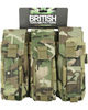 Підсумок для АК і пістолетного магазину KOMBAT UK Triple Mag Pouch with Pistol Mag 5060545656358 - зображення 1