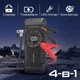 УМБ Promate PatrolPack-2 12000 mAh 2000A Jump Starter USB-С, USB-А, DC, LED Black (patrolpack-2) - зображення 2
