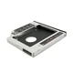 Кишеня-адаптер XON для підключення 2.5" HDD/SSD SATA 3.0 12.7 мм алюмінієвий Чорний (XMAS2095AG 6709) - зображення 2