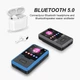 MP3 плеєр Benjie M10 Clip Bluetooth 5.0 Hi-Fi 32Gb з кліпсою Black/Blue - зображення 7