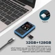 MP3 плеєр Benjie M10 Clip Bluetooth 5.0 Hi-Fi 32Gb з кліпсою Black/Blue - зображення 10