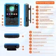 MP3 плеєр Benjie M10 Clip Bluetooth 5.0 Hi-Fi 32Gb з кліпсою Black/Blue - зображення 14