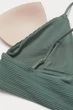 Купальный топ H&M 929321 38 хаки - изображение 2